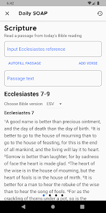 Daily SOAP - helping you read and study the Bible 1.15.0 APK screenshots 2