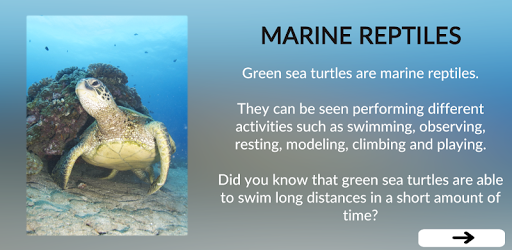 Marine Life Learning by   b-cr Screenshot 2 - AppWisp.com