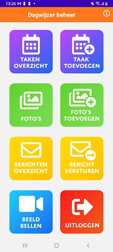 SIM dagwijzer beheer Screen 2