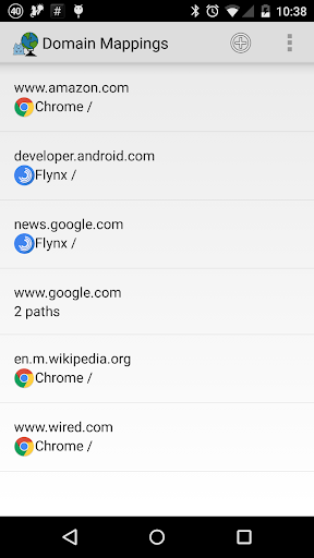 Android application MetaBrowser screenshort
