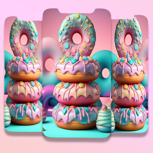 Donut : Kawaii Food Wallpaper Download on Windows
