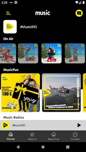 Android application Music 892 screenshort