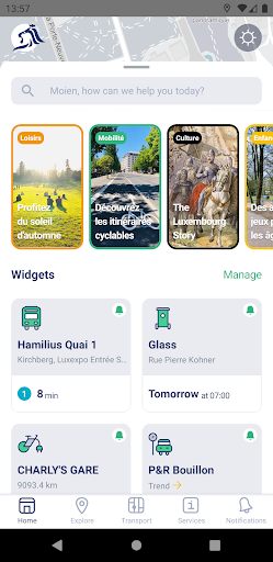 Android application CityApp - Your guide to VDL screenshort