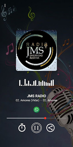 Android application JMS RADIO screenshort