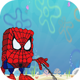 Spider Sponge Run Adventure icon