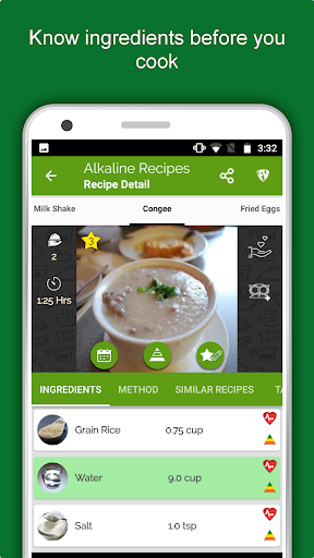 Screenshot of Alkaline Diet Recipes : Weight