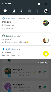 Fake Notifications Screenshot