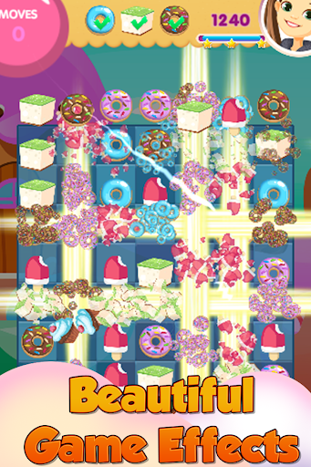 Android application Donut Smash: Match 3 Puzzle screenshort