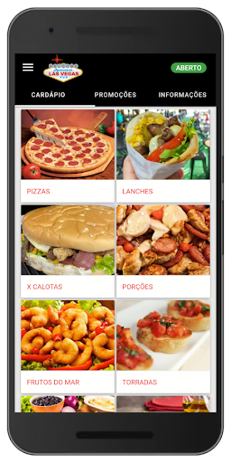Android application Las Vegas Restaurante screenshort