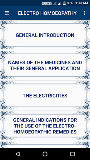 ELECTRO-HOMOEOPATHY Screen 3