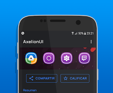 Axelion UI - Icon Pack Screenshot