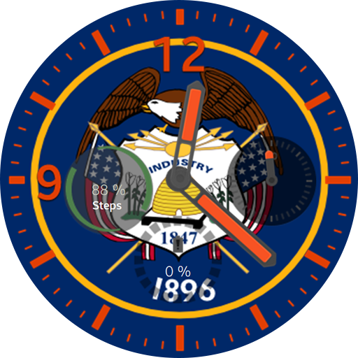 Utah Flag Watchface logo