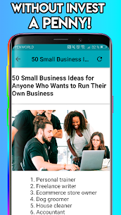 Small Business Ideas  The Most Profitable Ideas Mod Apk Download 3