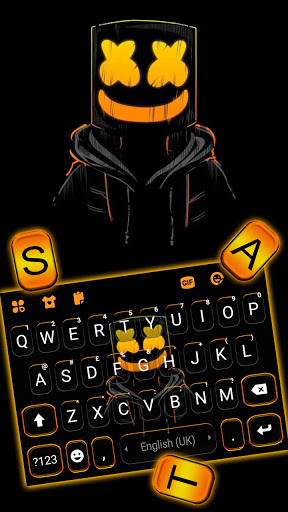 Cool Black DJ Keyboard Backgro Screen 2