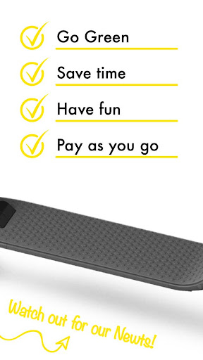 Newt - Scooter Sharing Screen 3