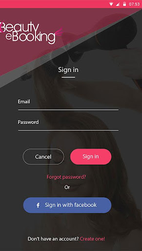 BeautyeBooking Screen 2