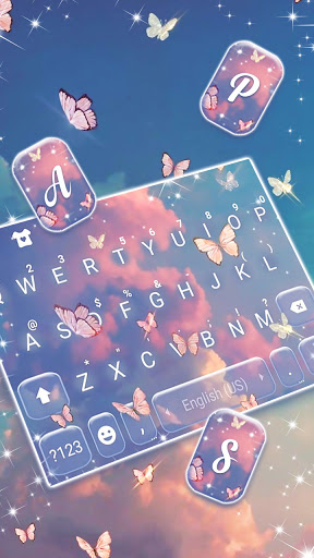 Aesthetic Butterfly Theme Screen 2