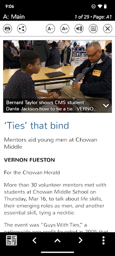 Chowan Herald Screen 3