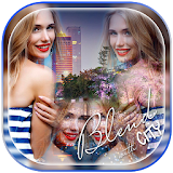 Blend Photo with City icon