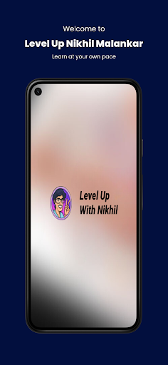 Android application Level up With Nikhil Malankar screenshort