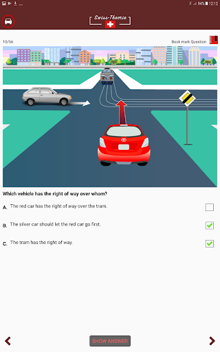 Swiss Theorie - Driving permit