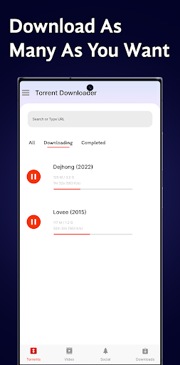 Video Downloader Fast Torrent Screen 2