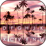 Cover Image of Descargar Tema de teclado Summer Sunset Love  APK