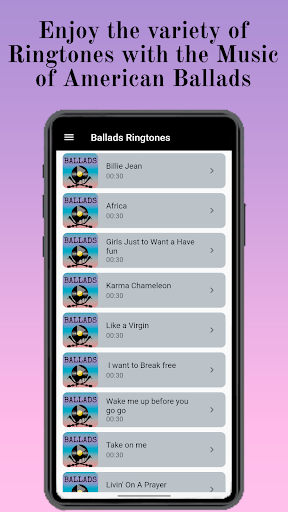 Ballads Music Ringtones App