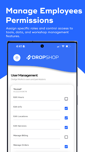 DropShop Workshop Management