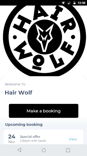 Android application Hair Wolf screenshort