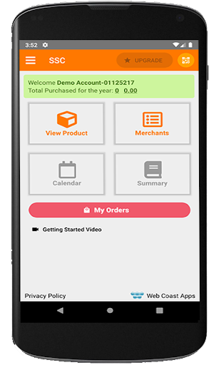 Android application SSC - For Online SST Customers screenshort