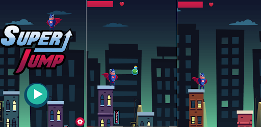 Android application Game arcade about super jump screenshort