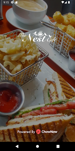 Android application The Nest Cafe screenshort