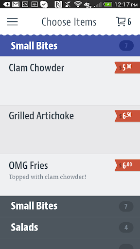 Ocean Market Grill Screen 3