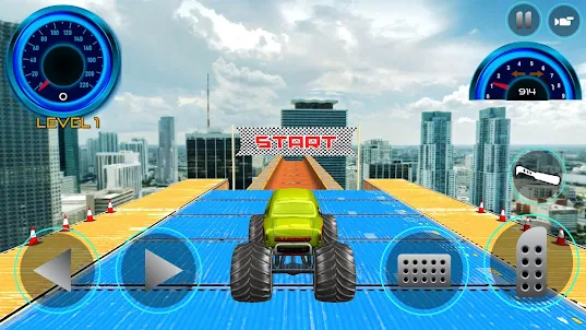 Monster Truck Car Racing Games