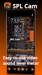 screenshot of Video decibel meter - SPL CAM