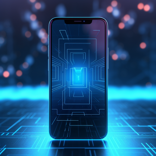 Aesthetic Blue Wallpaper logo
