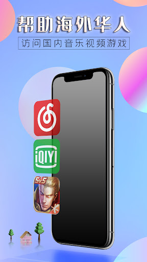 华人VPN-影音视频游戏加速ChinaVPN穿梭回国追剧 screenshot 1