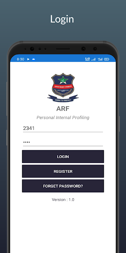 Android application ARF (Anti Riot Force) screenshort
