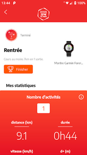 Android application HM Semi de Paris screenshort