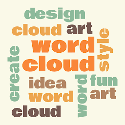 Gambar ikon Word Cloud