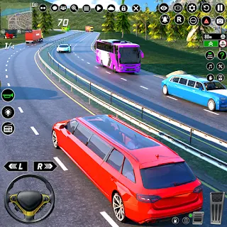 Limousine Taxi Driving Game