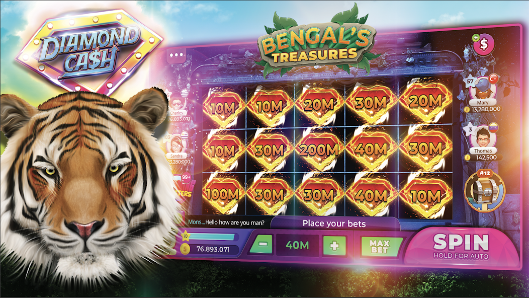 Diamond cash slots - casino