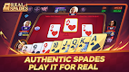 screenshot of Real Spades Zingplay