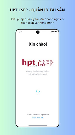 Android application HPT CSEP – Quản lý tài sản screenshort