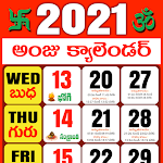 Cover Image of Baixar Telugu Calendar 2021 తెలుగు క్యాలండర్ పంచాంగం 2021 1.0.4 APK