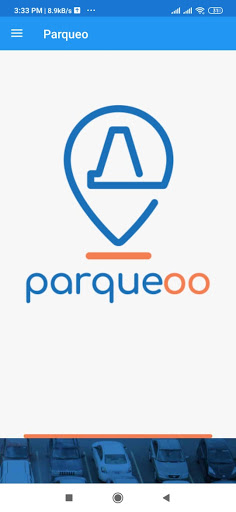 Android application Parqueoo App screenshort