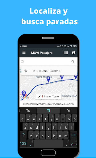 MOVI Pasajero Screen 3