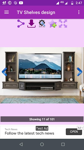 TV Shelves Design Gallery Screen 3