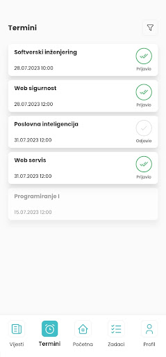 eUniversity Screen 3